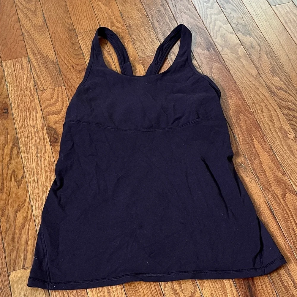 Lululemon purple Racerback Tank Top - Picture 1 of 3